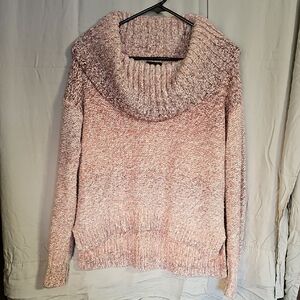 American Eagle Outfitters Soft Pink Cowl Neck Sweater